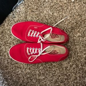 Red vans
